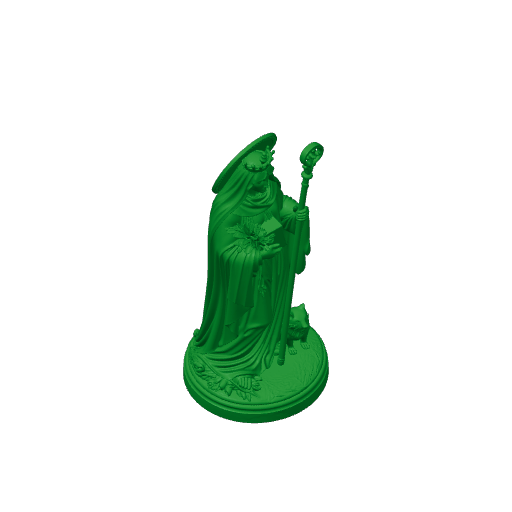 Saint Austrebertha - Devotional Statue.3mf