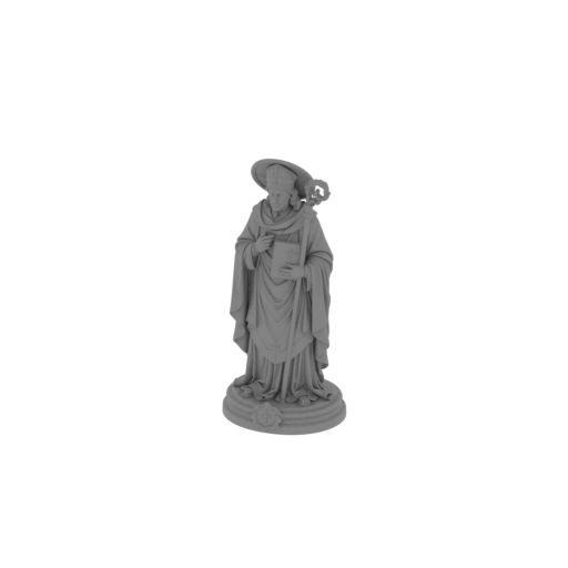 Saint Austregisilus - Devotional Statue.stl