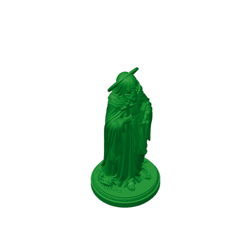 Saint Auxentius of Bithynia - Devotional Statue.3mf