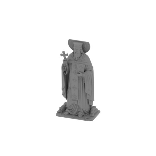 Saint Auxentius of Mopsuestia - Devotional Statue.stl