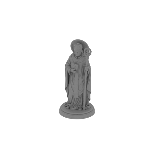 Saint Auxiliary bishop - Devotional Statue.stl