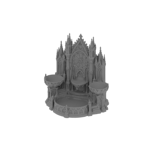 Gothic Cathedral Organizer STL.stl