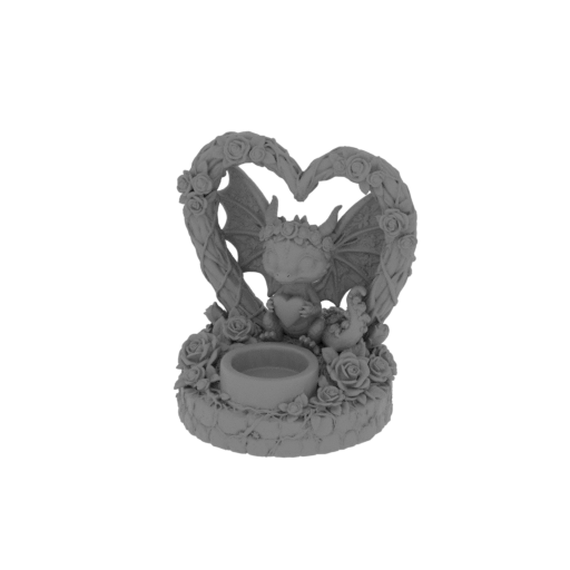 Pink Dragon Tealight Holder.stl