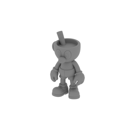 Mugman - Cuphead Figurine.stl