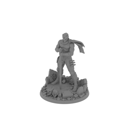 Ryu Hayabusa Ninja Gaiden 4.stl