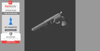 Colt Walker - Cosplay Prop STL