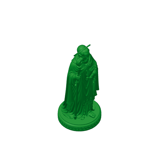 Saint Aymard of Cluny - Devotional Statue.3mf