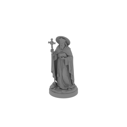Saint Baldred of Tyninghame - Devotional Statue.stl