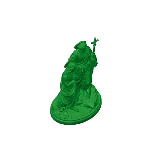 Saint Baptism - Devotional Statue.3mf