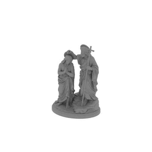 Saint Baptism - Devotional Statue.stl