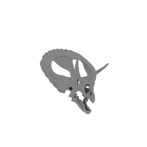 Lepidocheirosaurus Skull.stl