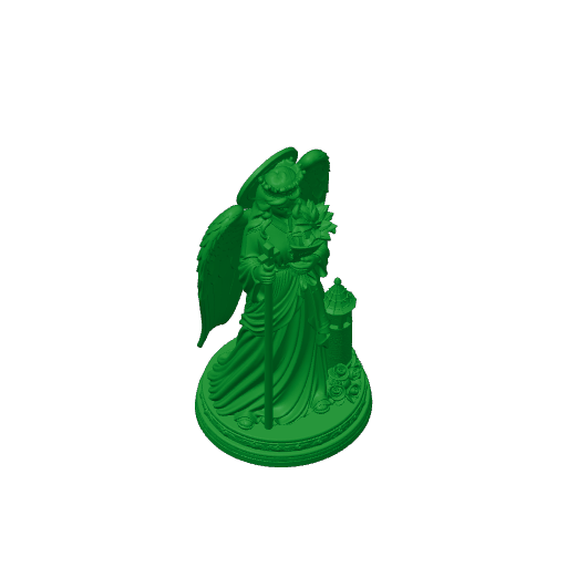 Saint Barbara Choe Yongi - Devotional Statue.3mf