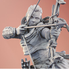 preview of Aloy 3D Printing Figurine | Assembly
