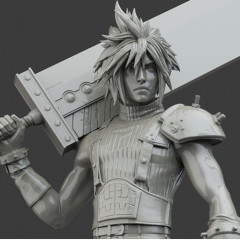 preview of Cloud Strife Final Fantasy 7 Remake