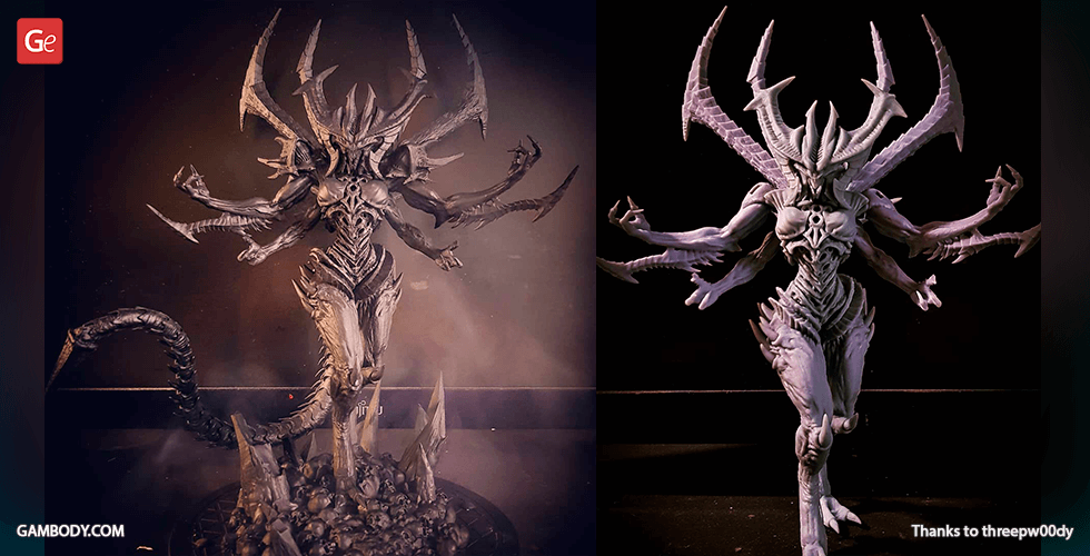 Buy Diablo 3D Printing Figurine | Assembly