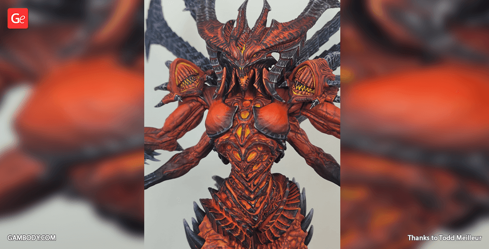 Buy Diablo 3D Printing Figurine | Assembly