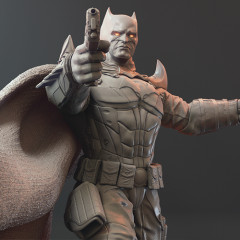 preview of Batman Thomas Wayne 3D Printing Figurine | Assembly 