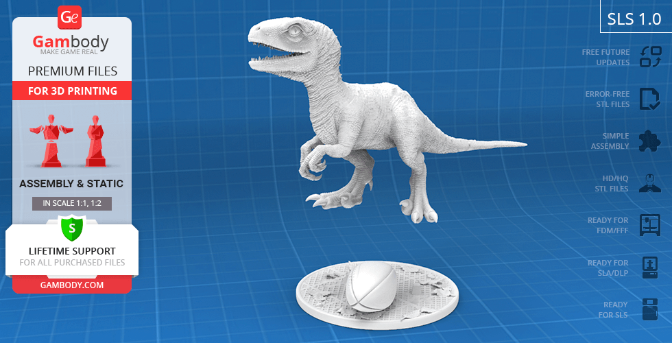 Free 3D file Baby Dino - MODELO 3D Modelo de impressão 3D・Object