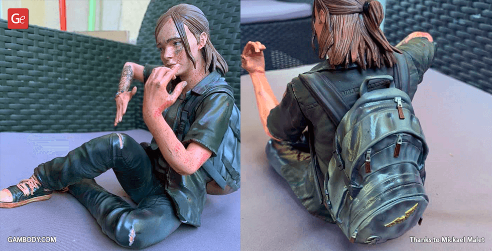 Last of Us Part II Ellie with Machete Statuette