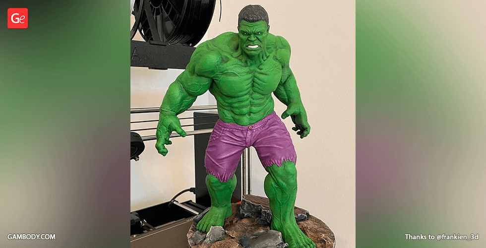 Buy Hulk Ragnarok 3D Printing Figurine | Assembly