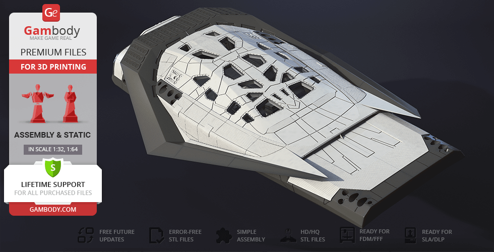 Buy Interstellar Ranger 3D Printing Model | Assembly