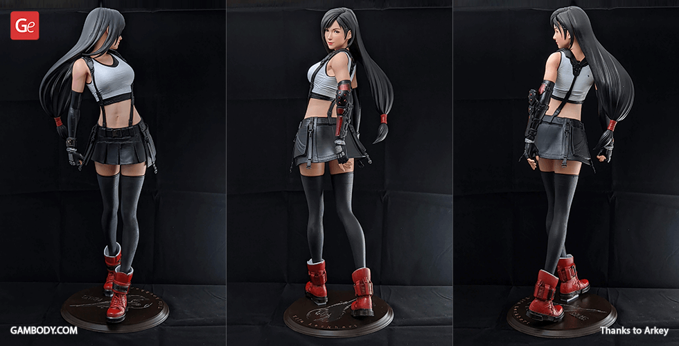 Buy Tifa Lockhart 3D Printing Figurine | Assembly