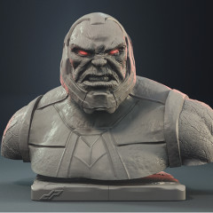 preview of Darkseid Bust 3D Printing Figurine | Assembly