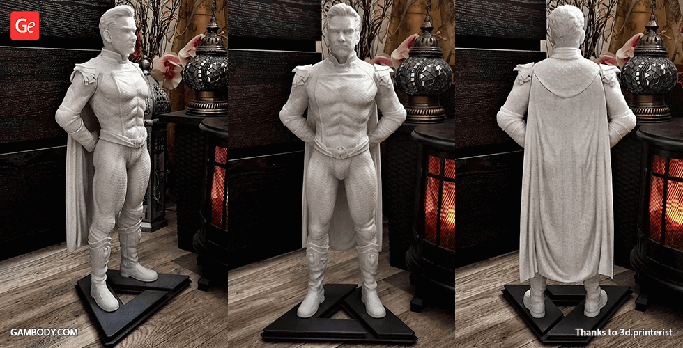 Buy Homelander 3D Printing Figurine | Assembly