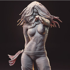 preview of Dark Phoenix 3D Printing Figurine | Assembly