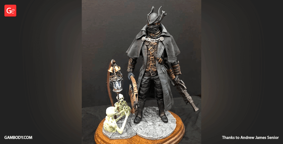Buy The Hunter 3D Printing Figurine | Assembly
