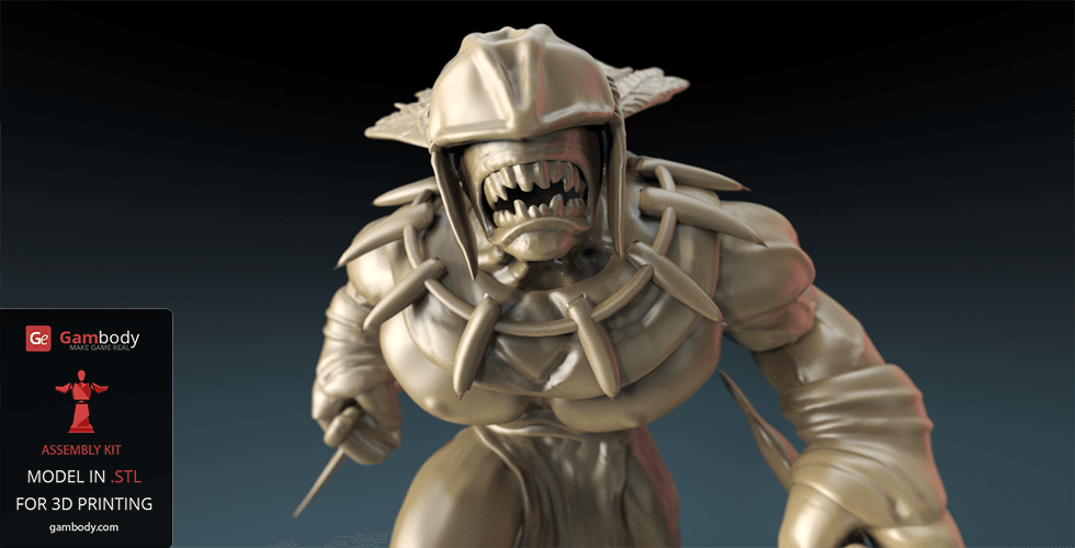 Buy Bloodseeker Strygwyr 3D Printable Model | Static Figure