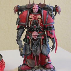 preview of Chaos Space Marine 40k 3D Printing Figurine | Assembly