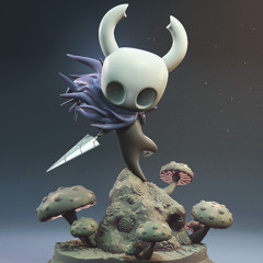 preview of Hollow Knight Adventure 3D Printing Figurine | Assembly
