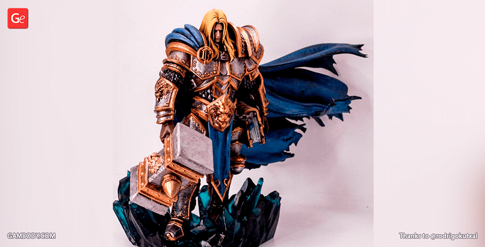 Buy Arthas 3D Printing Figurine | Assembly