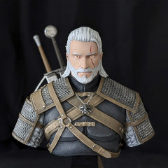preview of Geralt 3D printing bust | Assembly