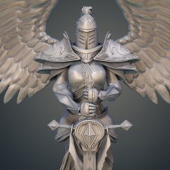 preview of Kayle the Judicator 3D Printing Figurine | Static