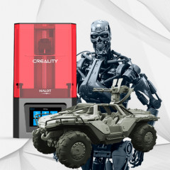 preview of Creality Resin 3D Printer + T-800 Endoskeleton + Warthog M12B