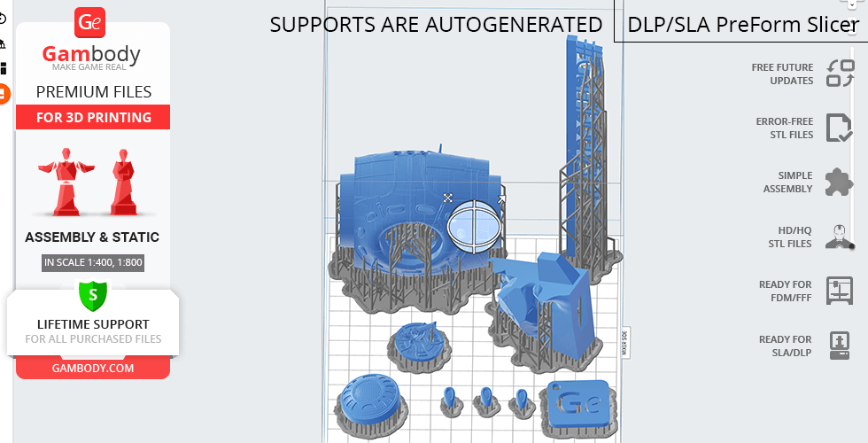 STL file Ship on a stand JUGGERNAUT of engineers from the planet LV-223  (Prometheus) 🚢・3D printable model to download・Cults