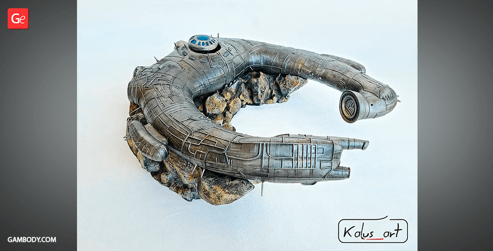 Buy Engineer Juggernaut 3D Printing Model | Assembly