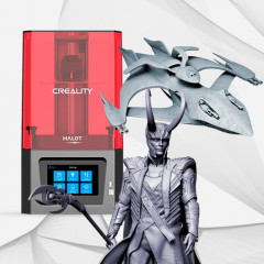 preview of Creality Resin 3D Printer + White Star + Loki