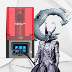 preview of Creality Resin 3D Printer + Engineer Juggernaut + Loki