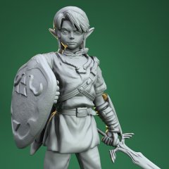 preview of Link 3D Printing Figurine | Assembly