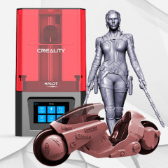 preview of Creality Resin 3D Printer + Akira Bike + Black Widow