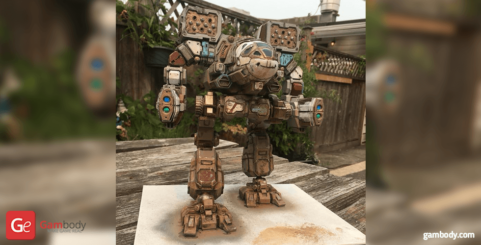 Buy MWO Timber Wolf 3D Printing Model | Assembly + Action
