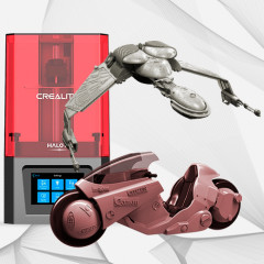 preview of Creality Resin 3D Printer + Akira Bike + Klingon Bird-of-Prey