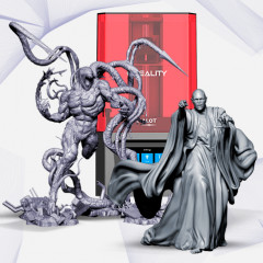 preview of Creality Resin 3D Printer + Carnage + Lord Voldemort
