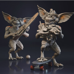 preview of Evil Gremlins 3D Printing Figurines | Assembly