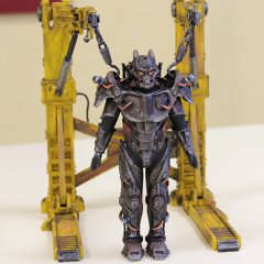 preview of Tesla Power Armor 3D Model | Static Miniature