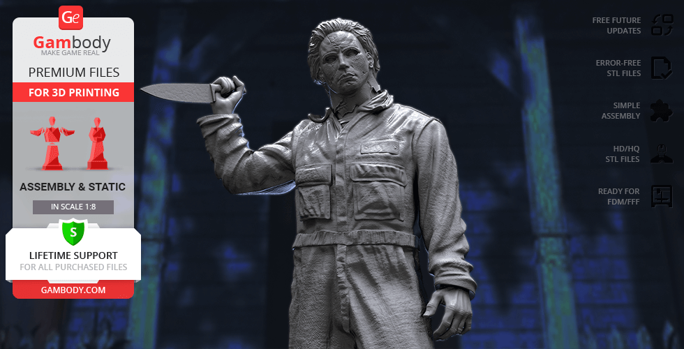 Anycubic Vyper 3D Printer: Get Free Leatherface, Michael Myers and Pyramid  Head STL Files