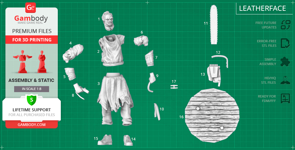 Anycubic Vyper 3D Printer: Get Free Leatherface, Michael Myers and Pyramid  Head STL Files